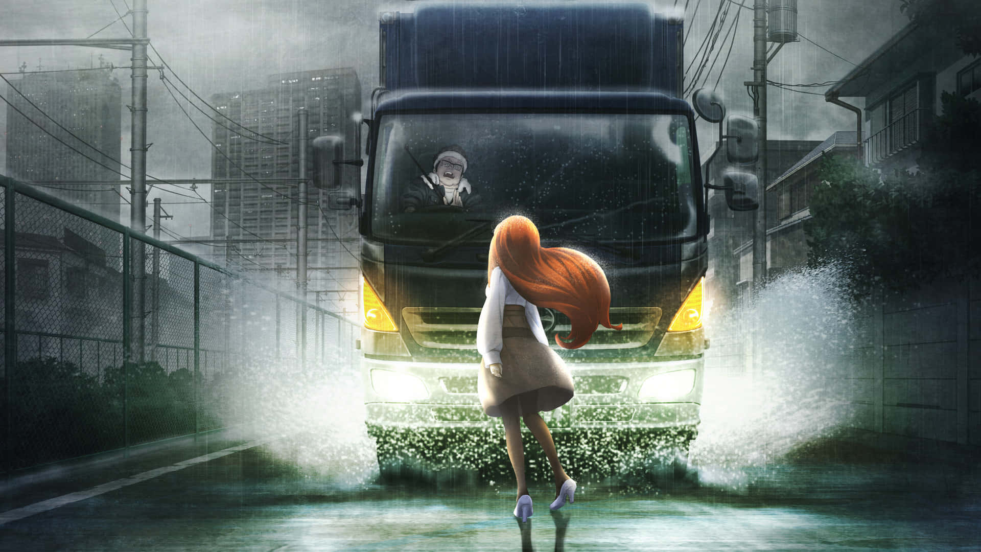 Kagari Shiina from the Steins;Gate 0 visual novel and anime series Wallpaper