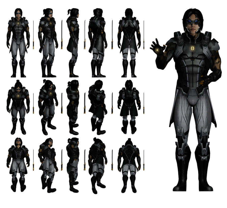 Kai Leng, the Assassin from Mass Effect 3 Wallpaper