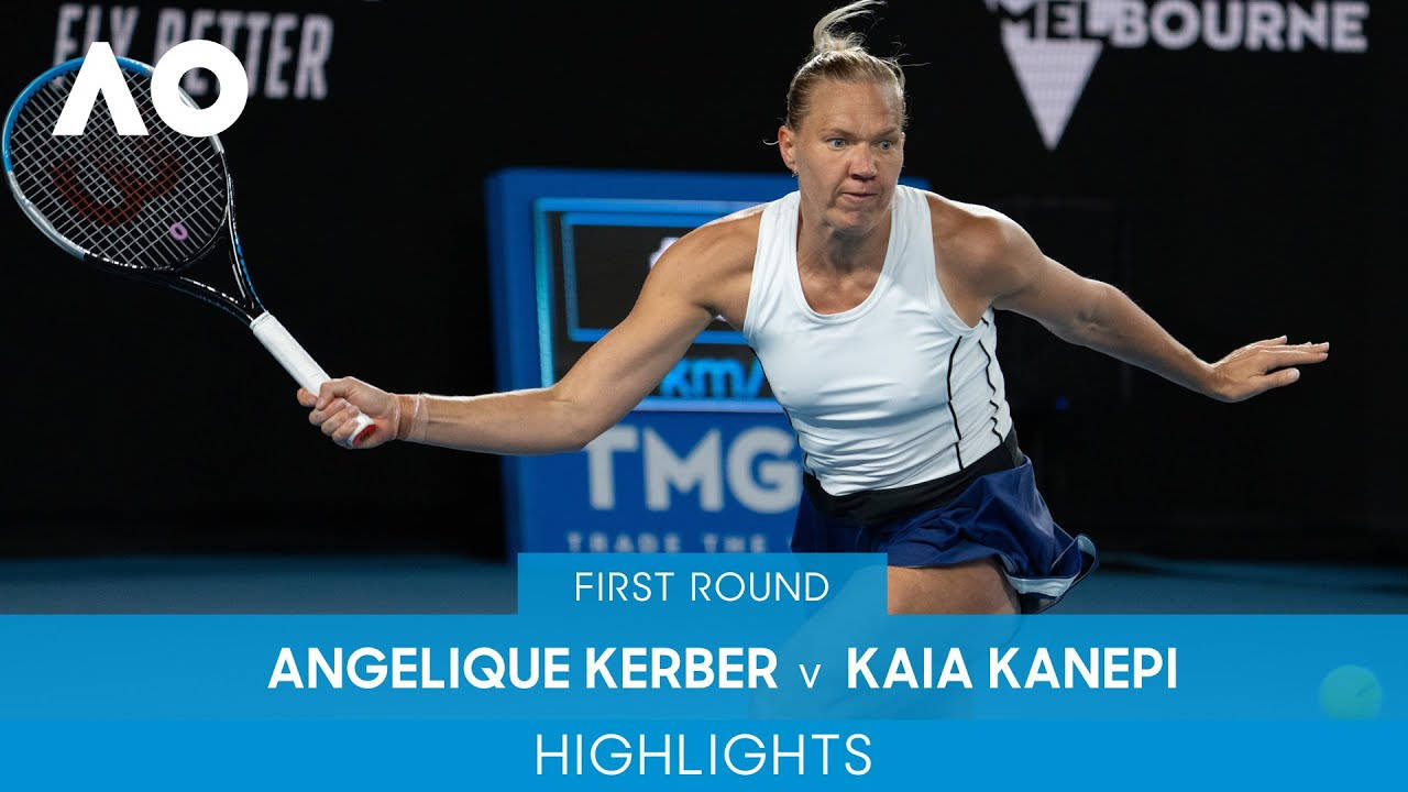 Kaia Kanepi Match Highlights Wallpaper