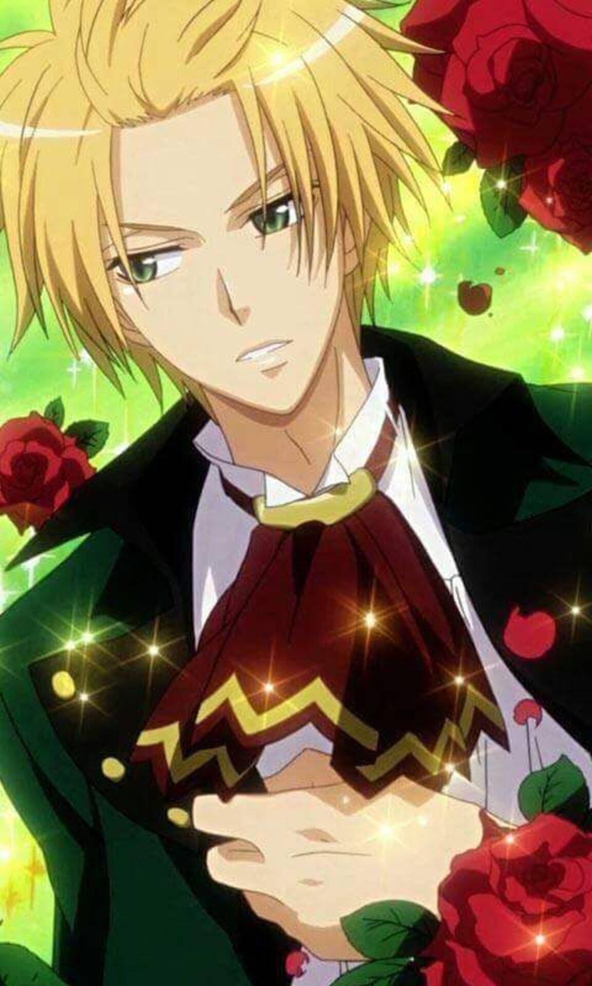 Takumi Usui pretty blond guy usui maid sama floral sweet nice usui  takumi HD wallpaper  Peakpx