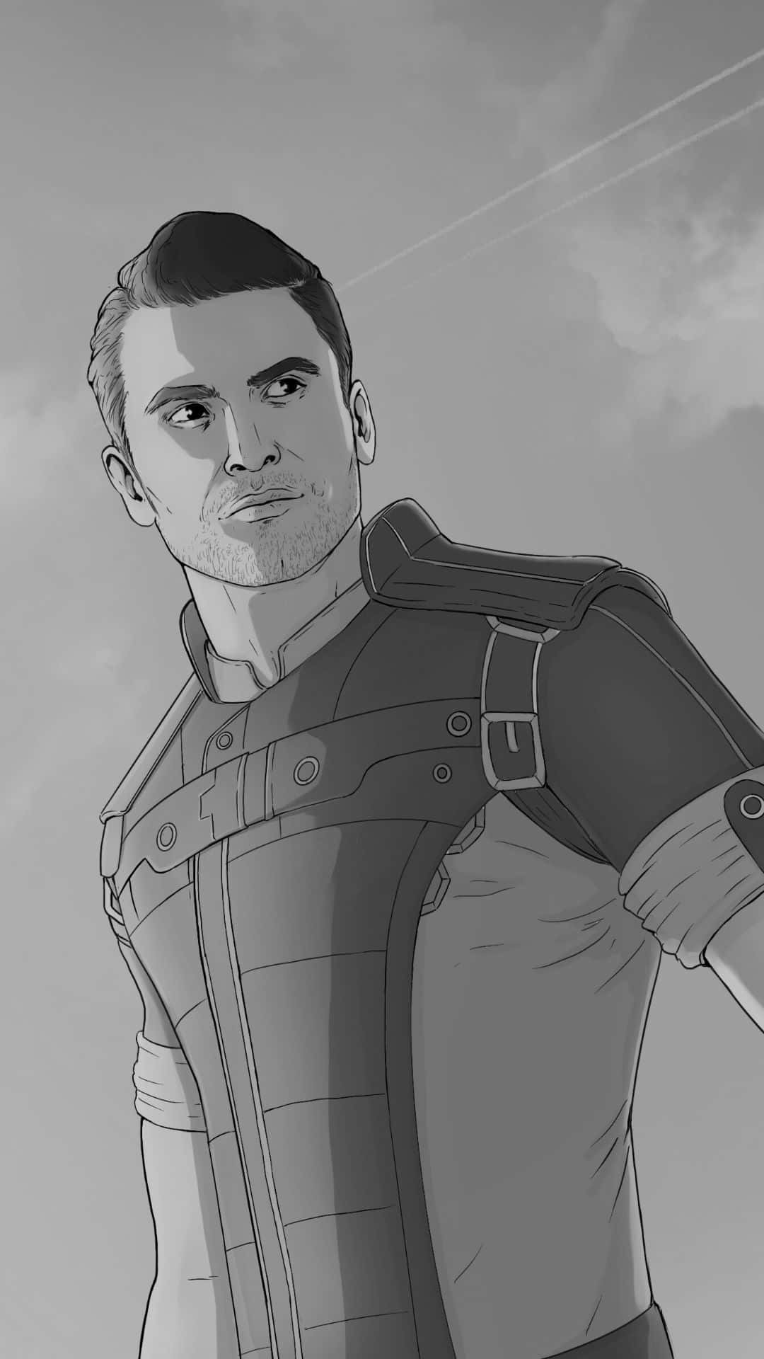 Kaidan Alenko, Biotic Officer on a Mission Wallpaper