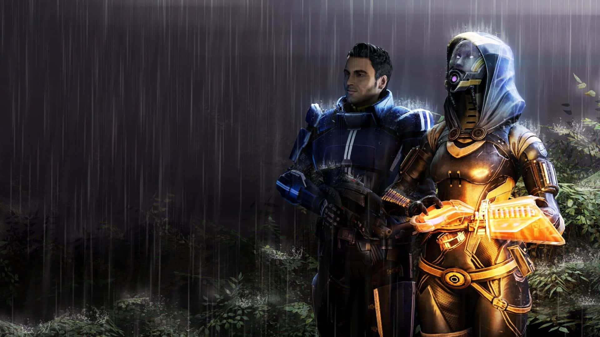 Kaidanalenko - Especialista En Biótica Y Centinela En Mass Effect. Fondo de pantalla