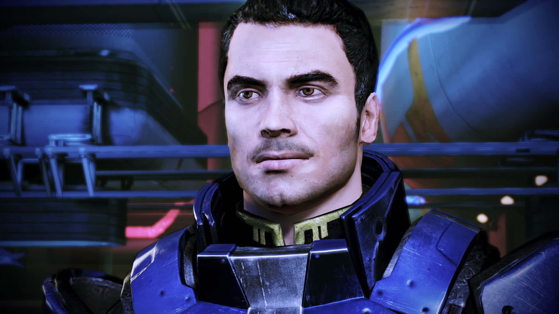 Kaidanalenko, Un Poderoso Biótico Y Hábil Técnico En La Serie Mass Effect. Fondo de pantalla