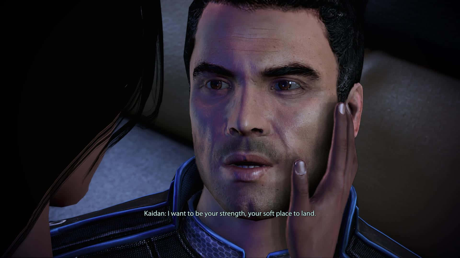 Commander Kaidan Alenko from the Mass Effect series Wallpaper