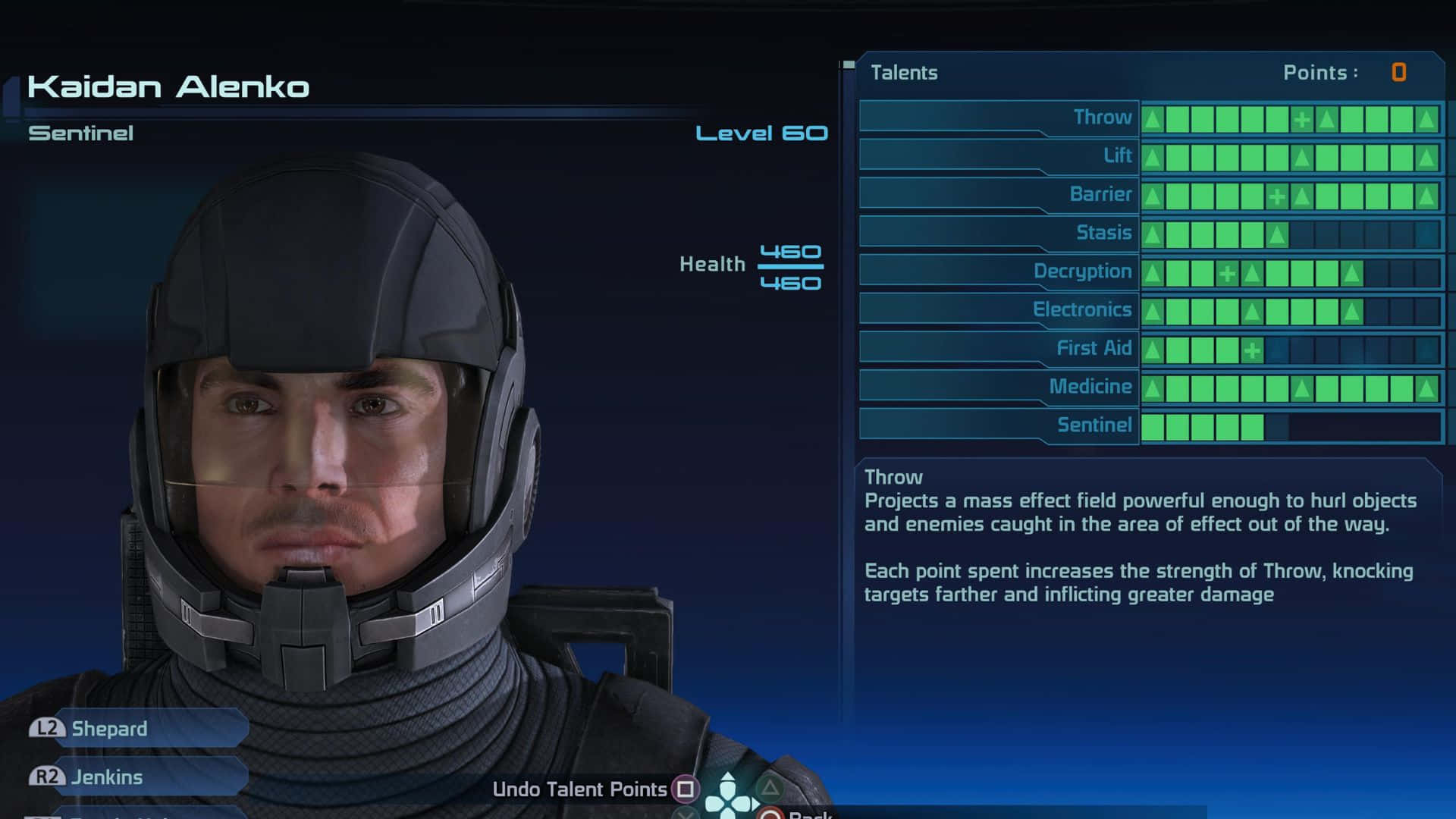 Kaidan Alenko - Mass Effect Character Wallpaper