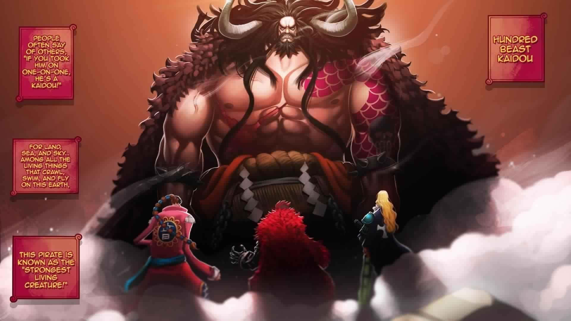 The Masked Beast Kaido Wallpaper