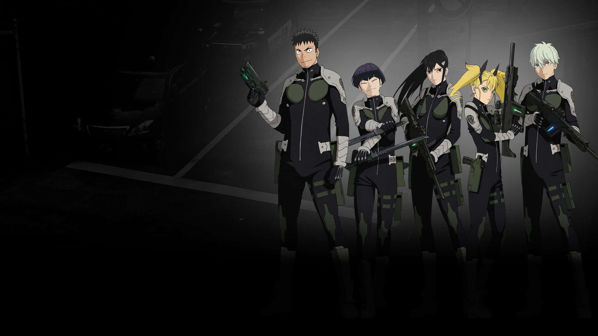 Kaiju No8 Defense Force Team Wallpaper