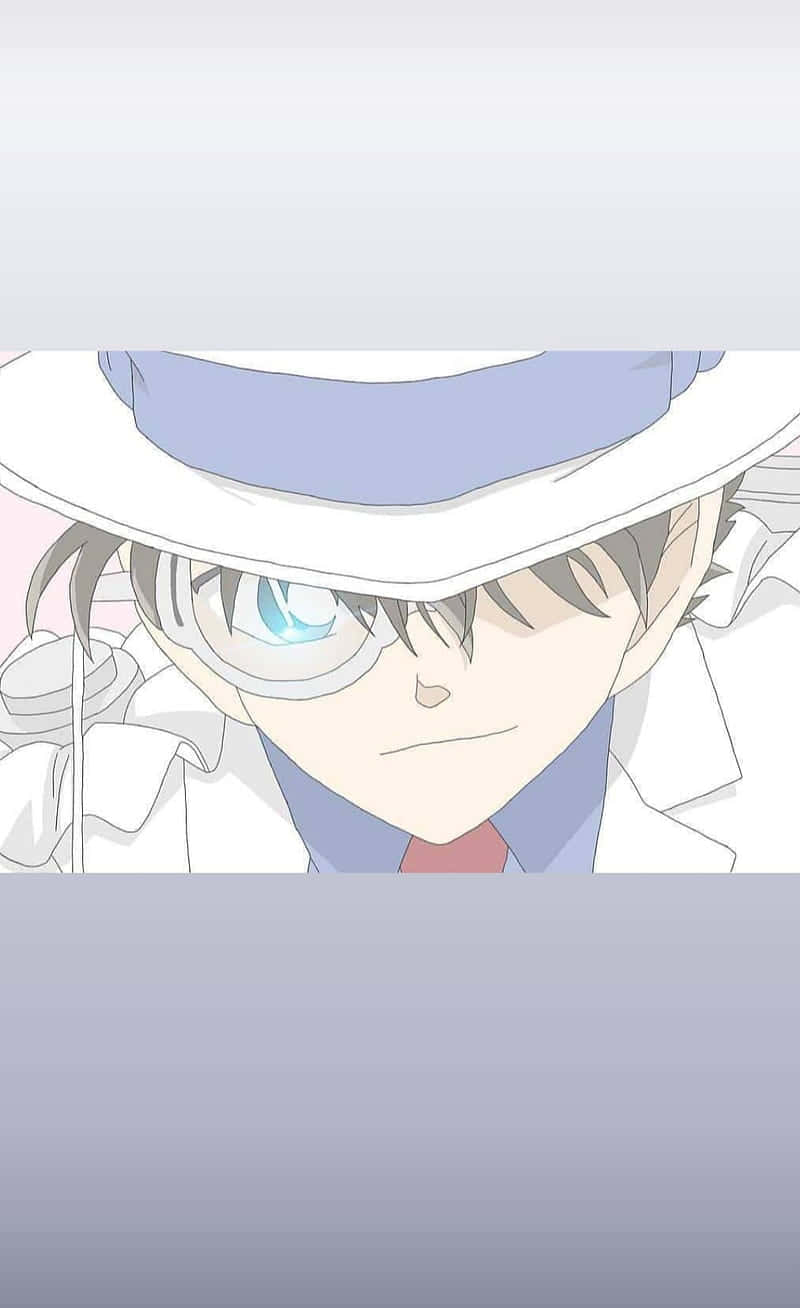 Kaito Kid, A Dashing And Masterful Illusionist Wallpaper