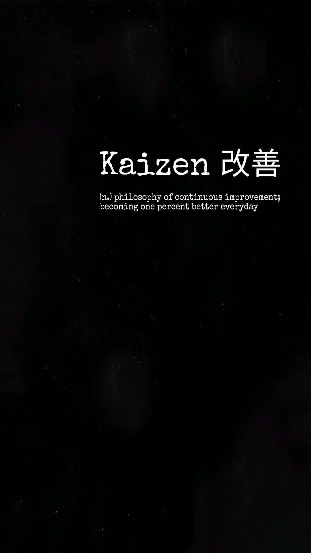 Kaizen Continuous Improvement Philosophy Wallpaper