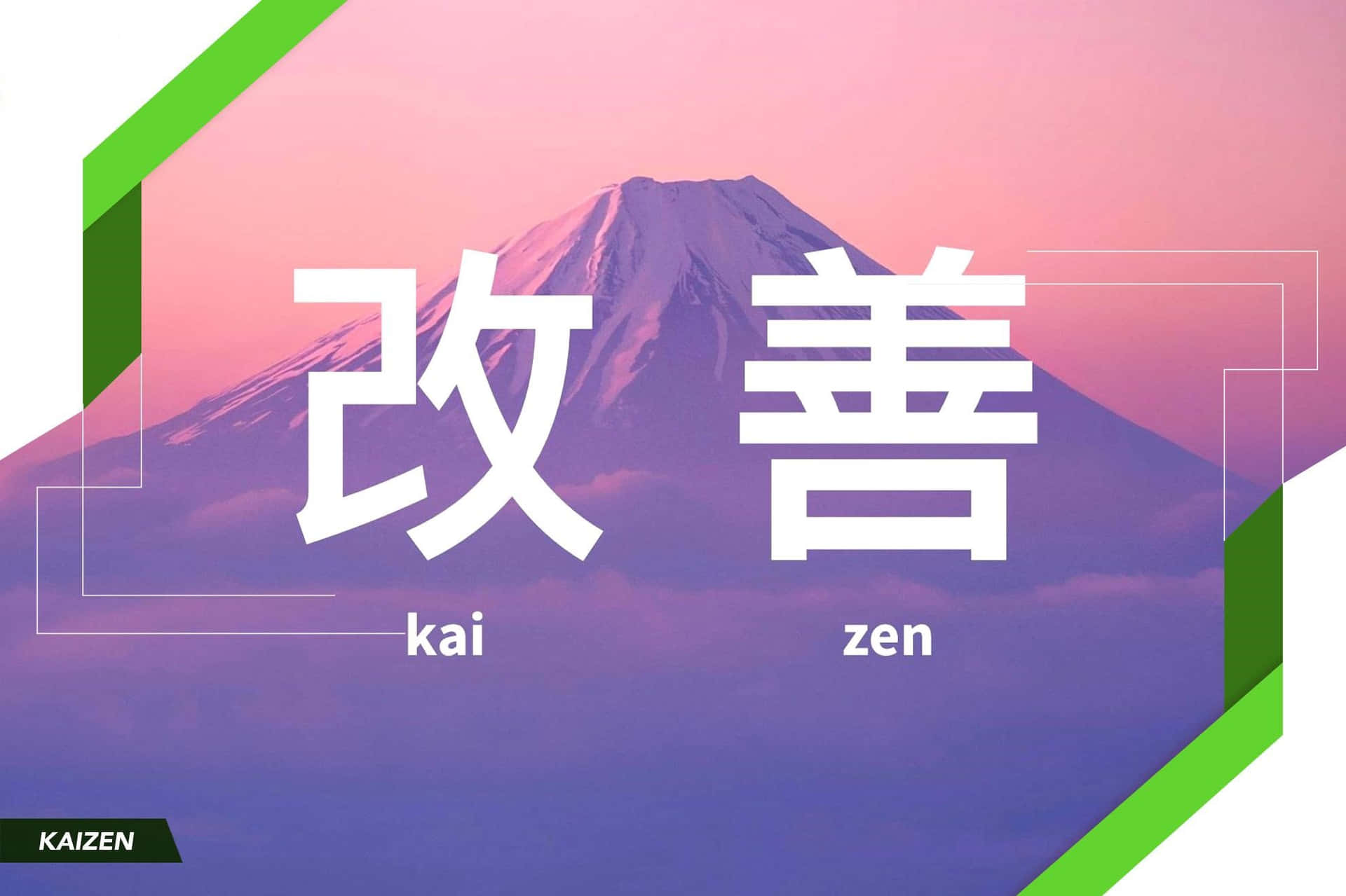 Kaizen Mount Fuji Concept Wallpaper