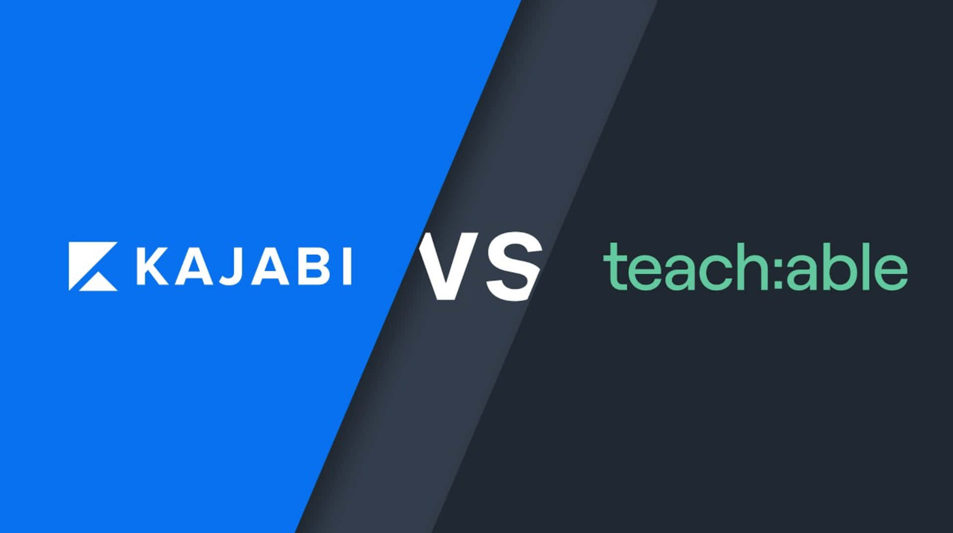 Kajabi V S Teachable Vergelijking Achtergrond