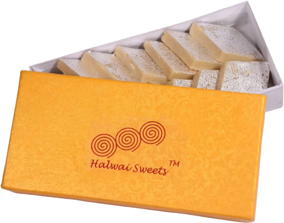 Kaju Katli Box Halwai Sweets PNG