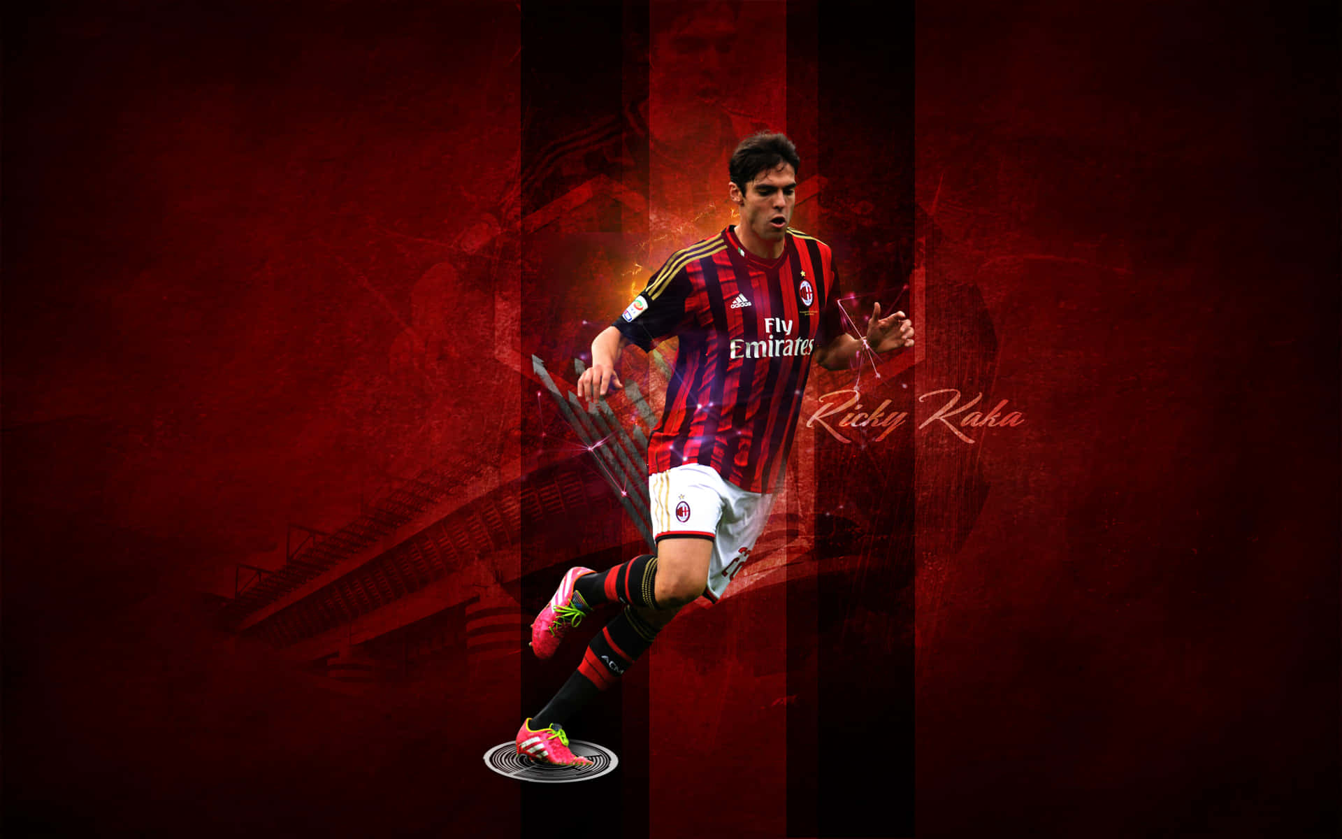 Kaka A C Milan Artistic Wallpaper Wallpaper