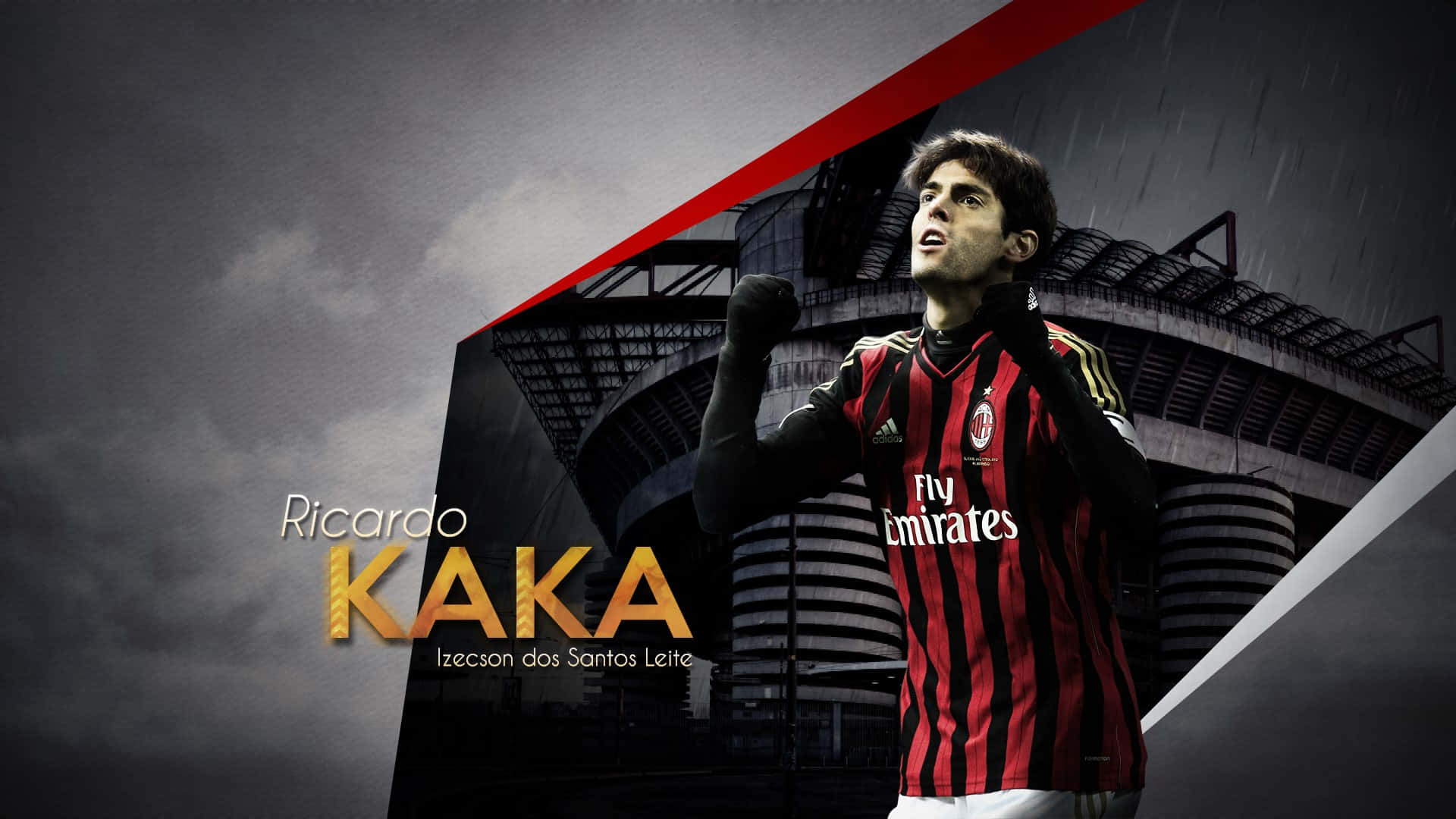 Kaka Ac Milan Legende Bakgrunnsbildet