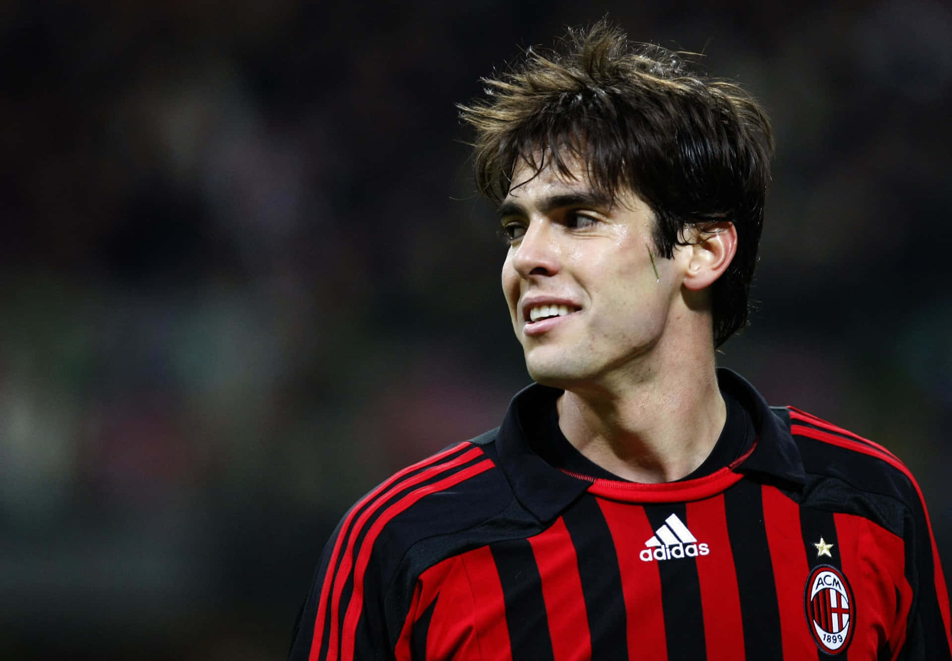 Kaka A C Milan Stripes Wallpaper