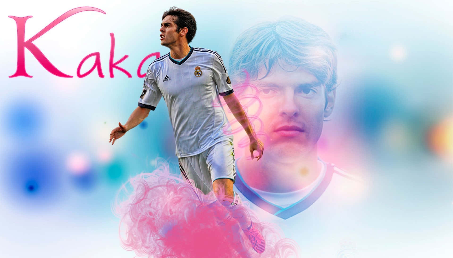 Kaka Football Legend Artistic Background Wallpaper