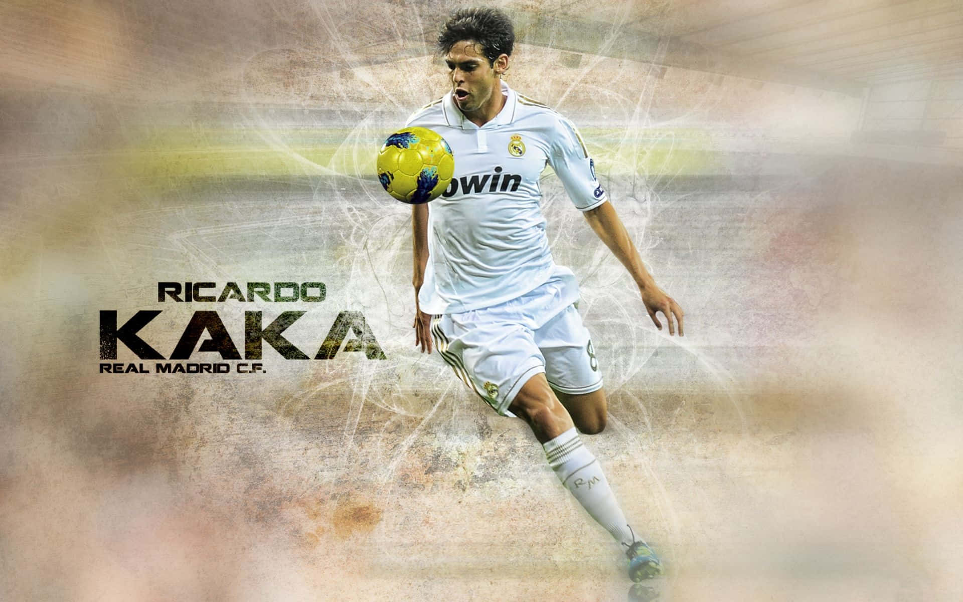 Kaka Real Madrid Action Artwork Wallpaper