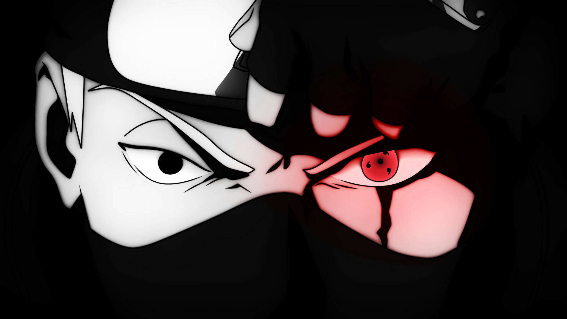 Kakashi 4k Angry Eyes Background