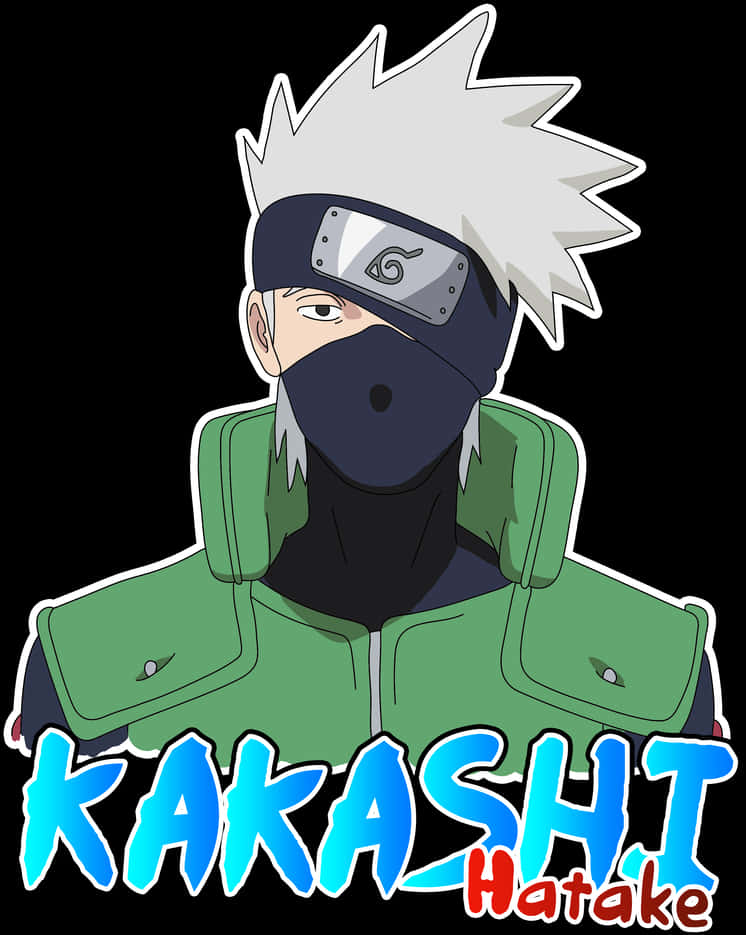 Kakashi Hatake Anime Character PNG