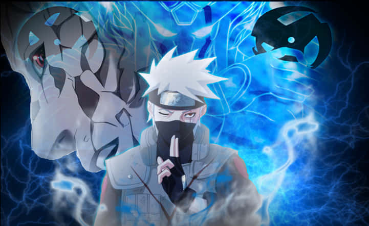 Download Kakashi Hatake Lightning Blade | Wallpapers.com