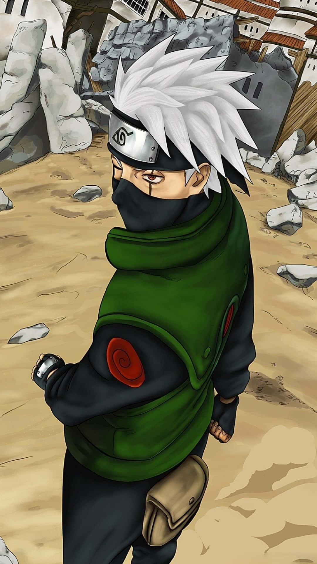 Kakashi_ Hatake_ Naruto_ Anime_ Character Wallpaper