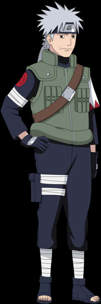 Kakashi Hatake Naruto Anime Character PNG