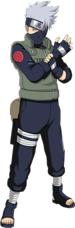 Kakashi Hatake_ Naruto Anime Character PNG