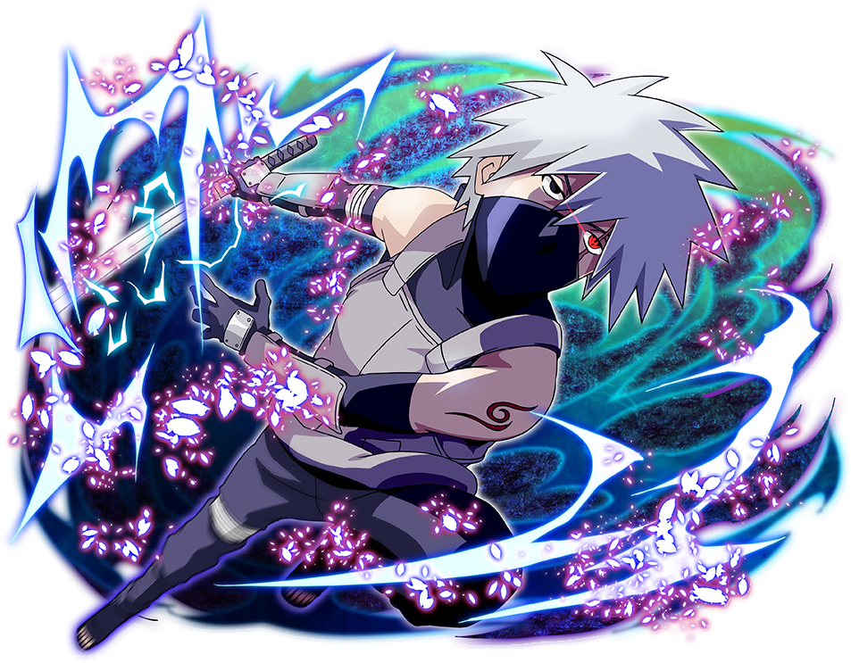Kakashi Lightning Blade Chidori PNG