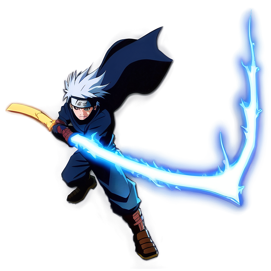 Download Kakashi Lightning Blade Png 05062024 | Wallpapers.com