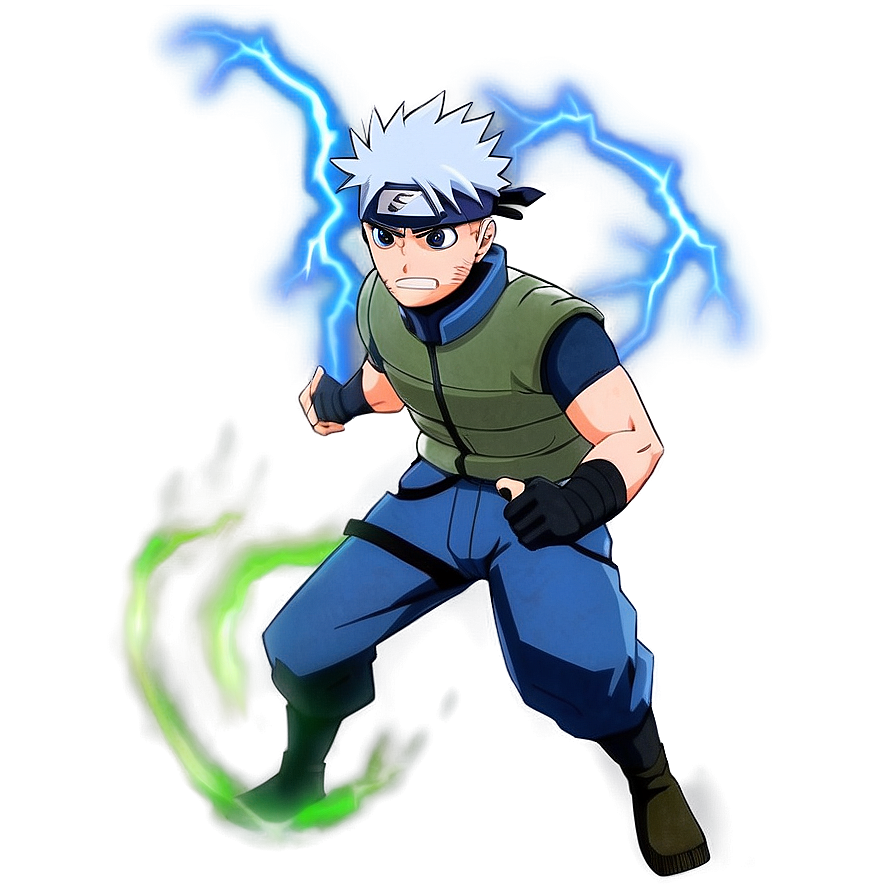 Download Kakashi Lightning Blade Png 05062024 | Wallpapers.com