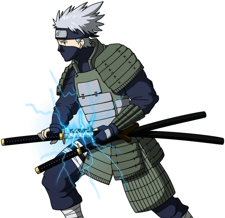 Kakashi Lightning Blade Ready PNG