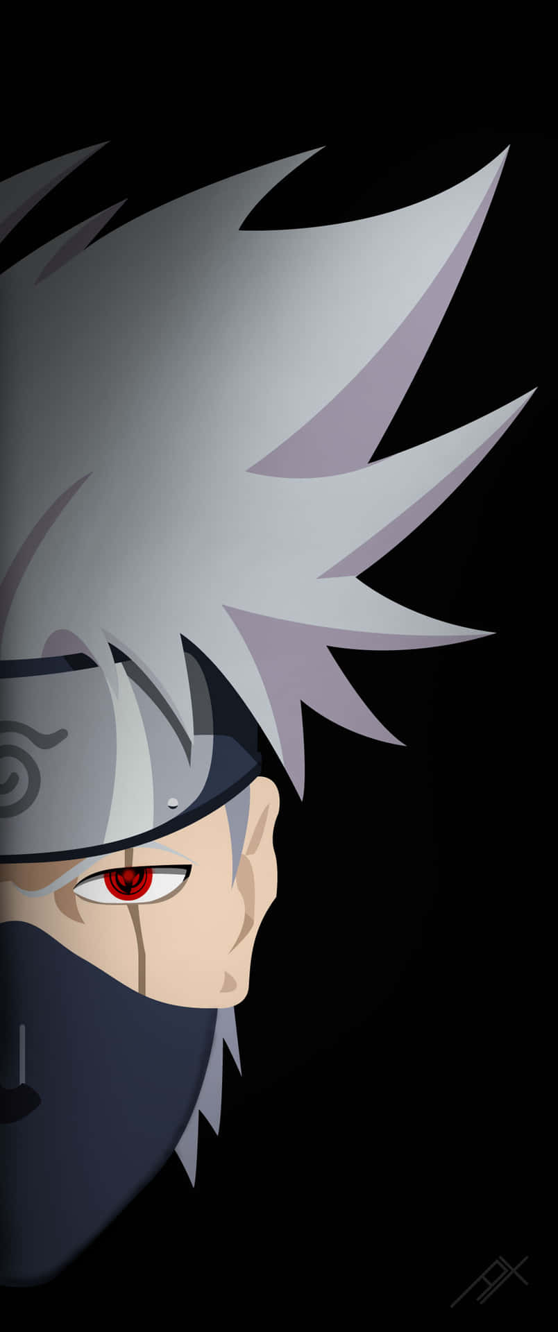 Download Naruto Anime Character Kakashi Sketch Pictures