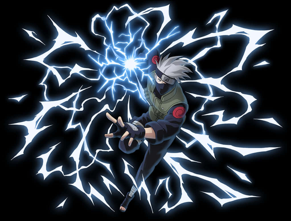 Kakashi_ Chidori_ Electric_ Surge PNG