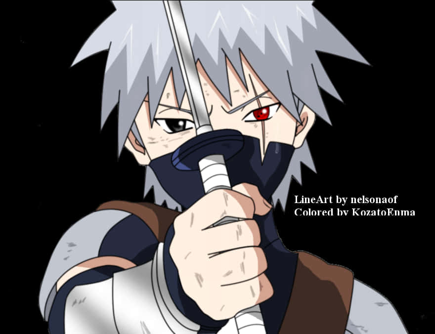 Kakashi_ Sharingan_ Unveiled PNG