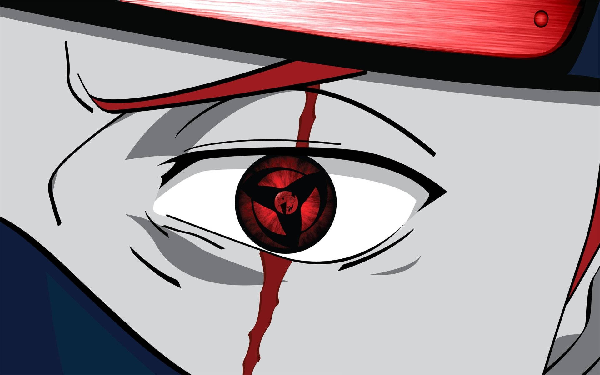 Kakashi’s Sharingan Eye Close-up Naruto Ipad