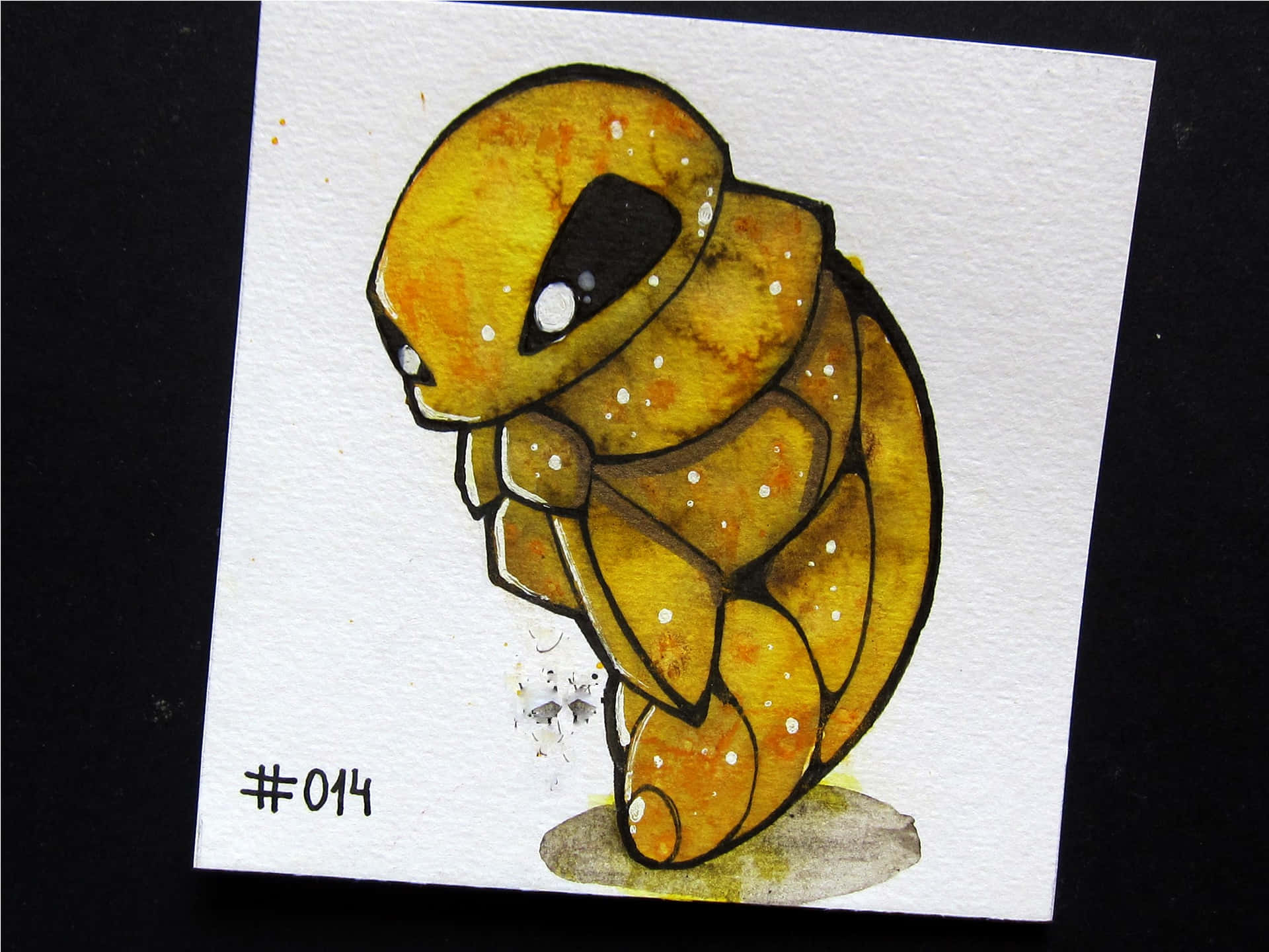 Kakuna: The Cocoon Pokémon In The Wild Wallpaper