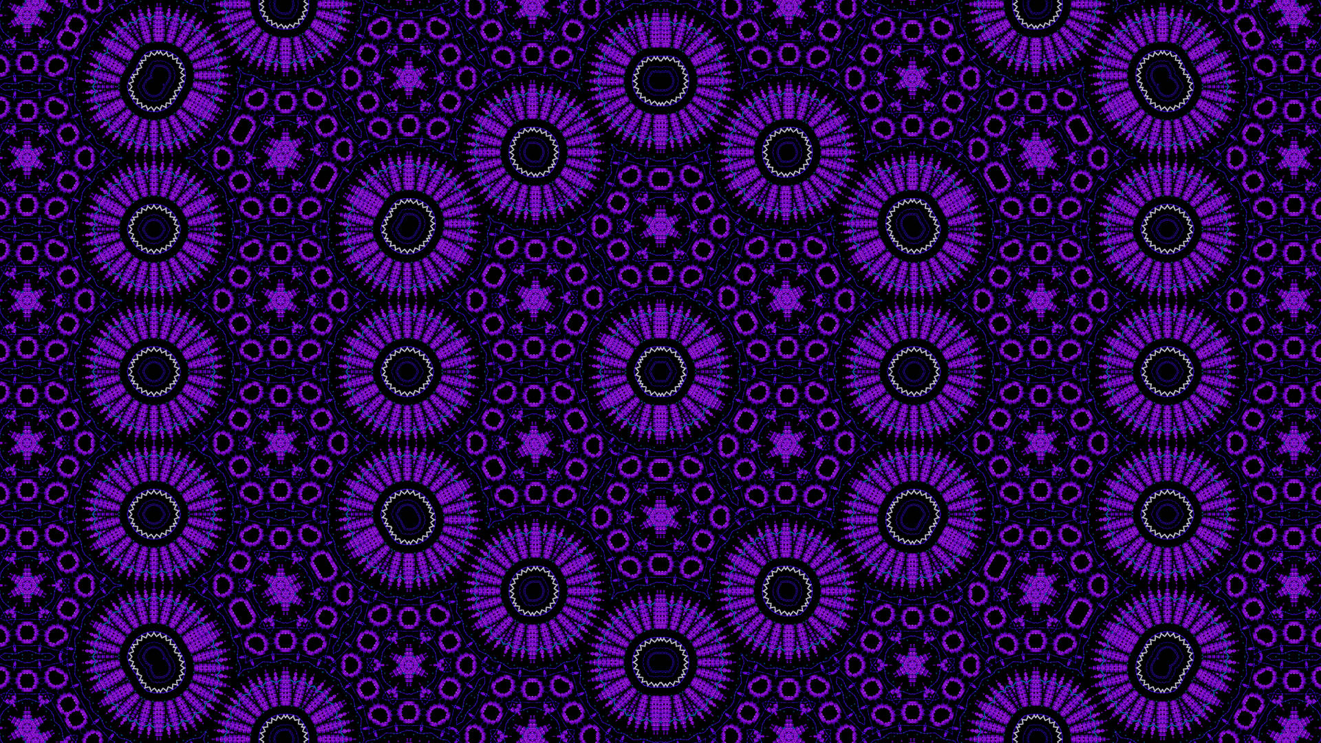 Kaleidoscope-like Art 4k Purple