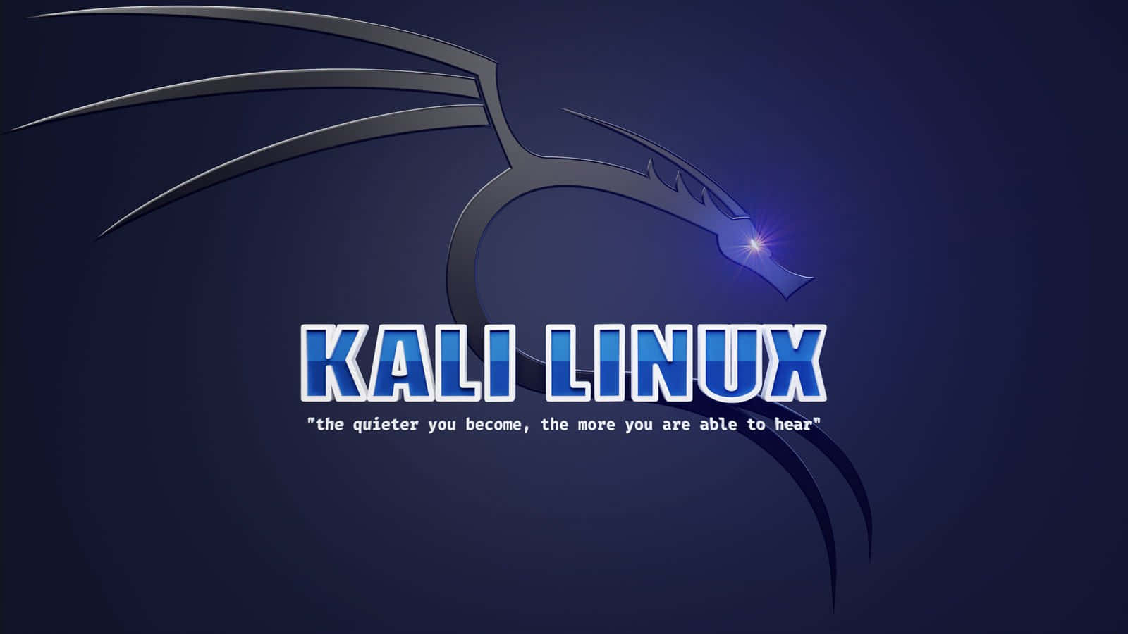 Billeder af Kali Linux pittoreske baglande