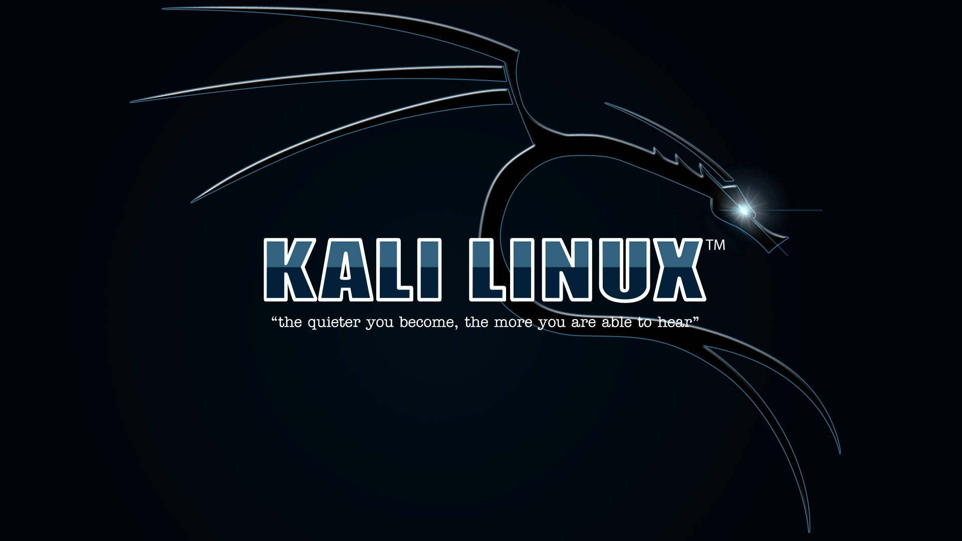 Kali Linux Dragon Logo Wallpaper