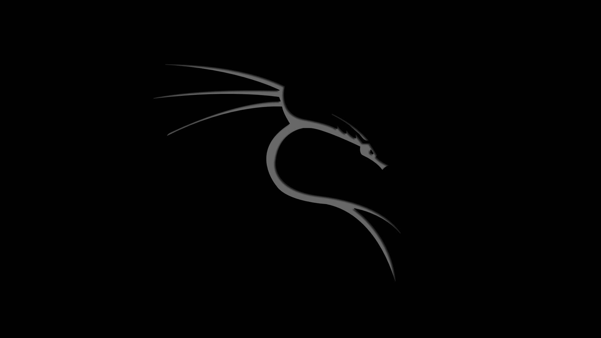 Kali Linux OS Dragon Black Wallpaper