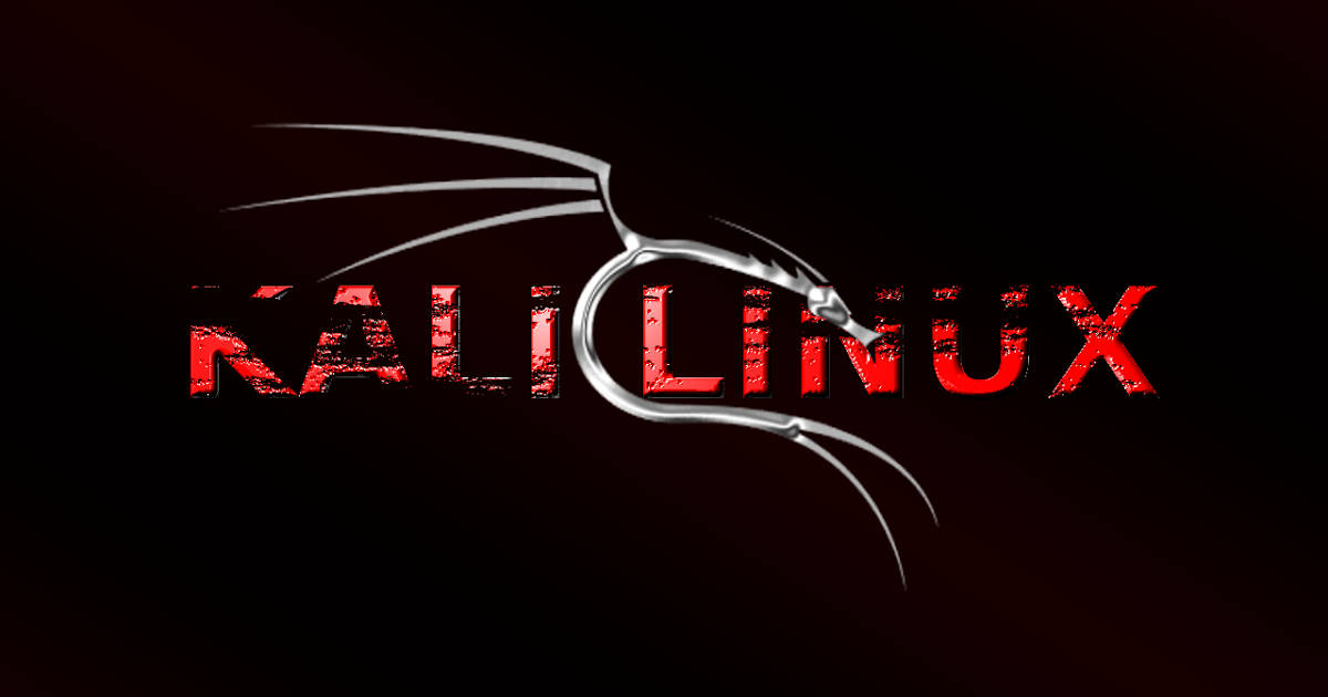Kali Linux Os Red Background