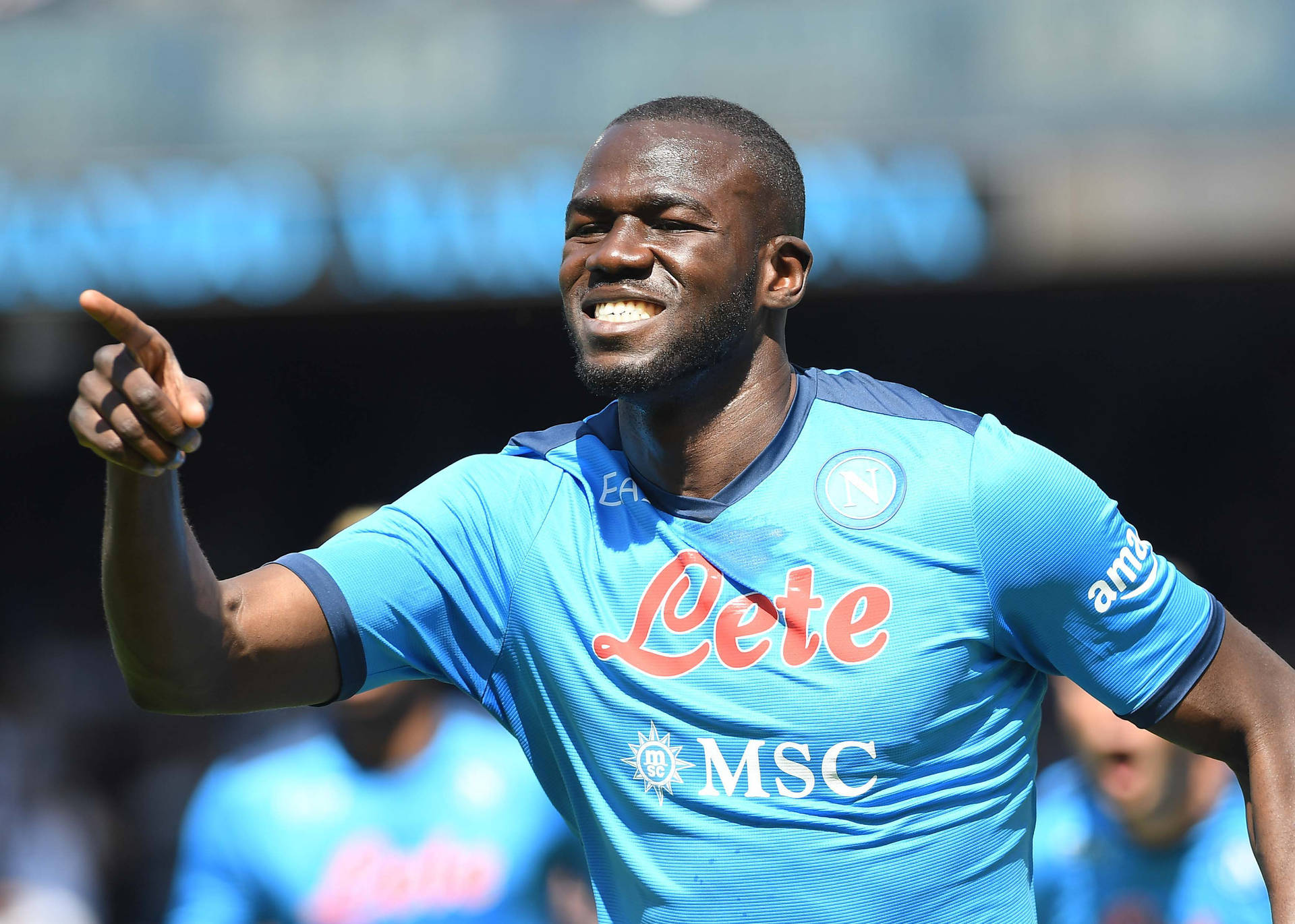 Kalidou Koulibaly Grinning Picture