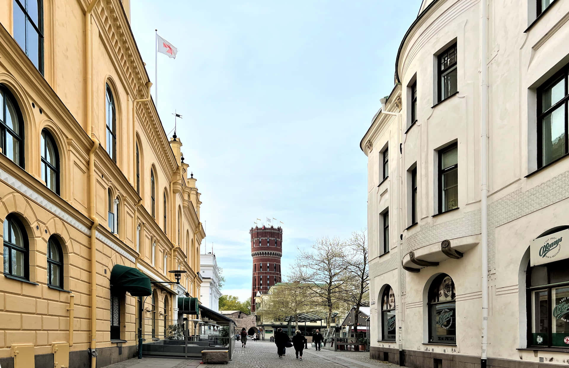Kalmar Sweden Historic Architecture Wallpaper