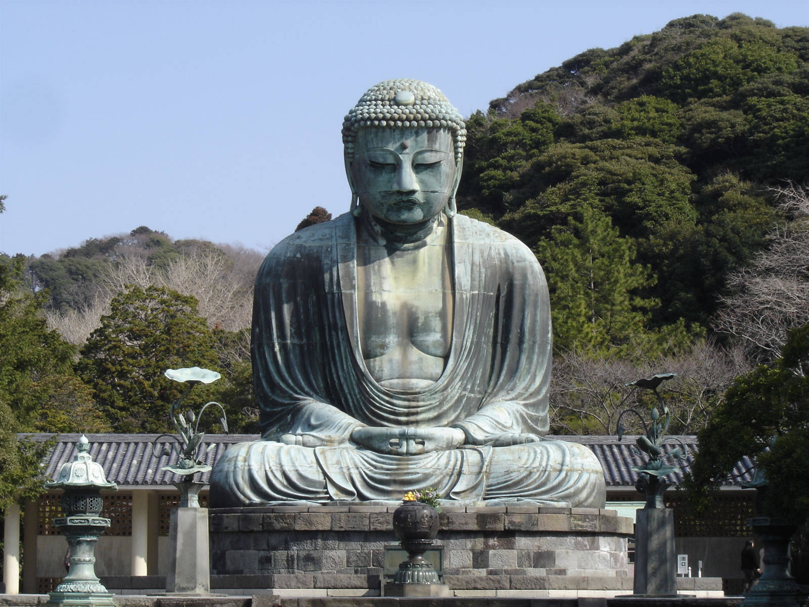 Fondode Pantalla De Kamakura Daibutsu, El Gran Buda Fondo de pantalla