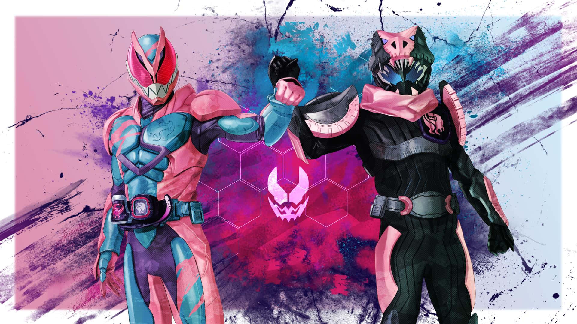 Kamen Rider Duo Artwork Wallpaper