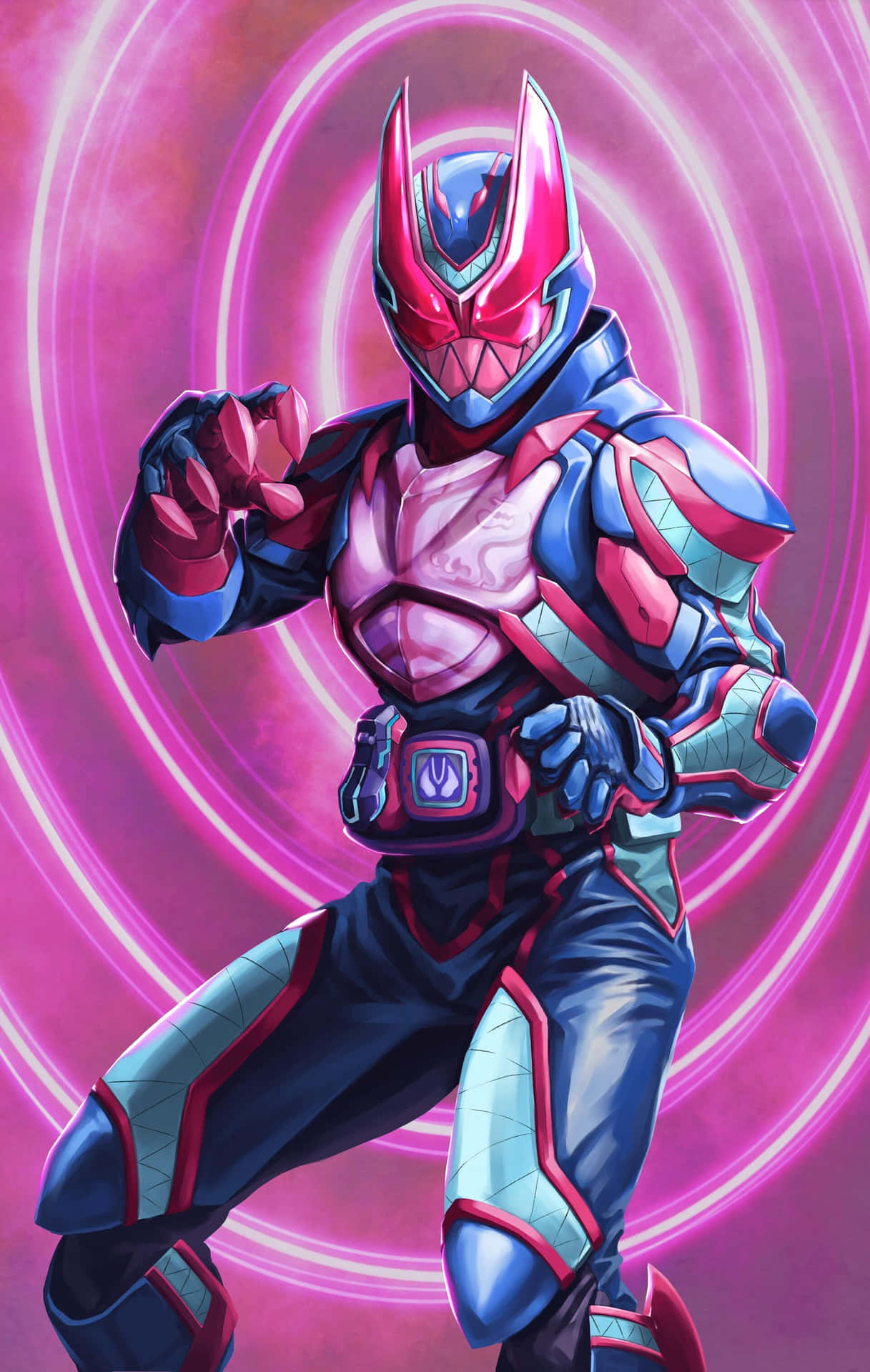 Download Kamen Rider Pose Artwork Wallpaper | Wallpapers.com