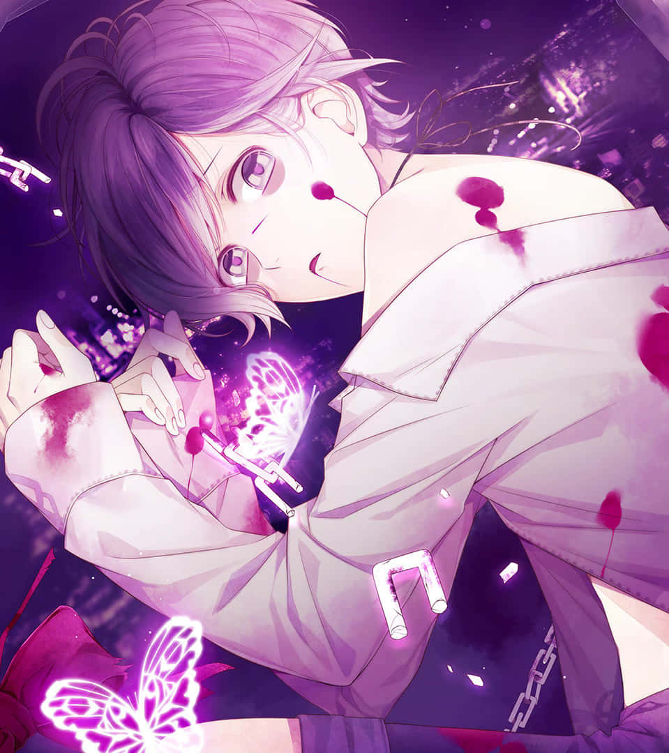 Kanato Sakamaki Niebla Púrpura Fondo de pantalla