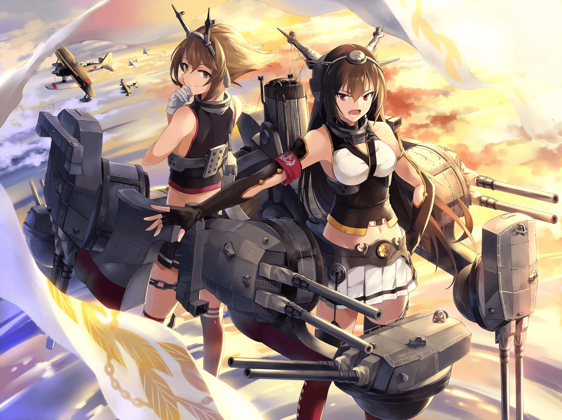 Dive into the Depths of Kancolle" Wallpaper