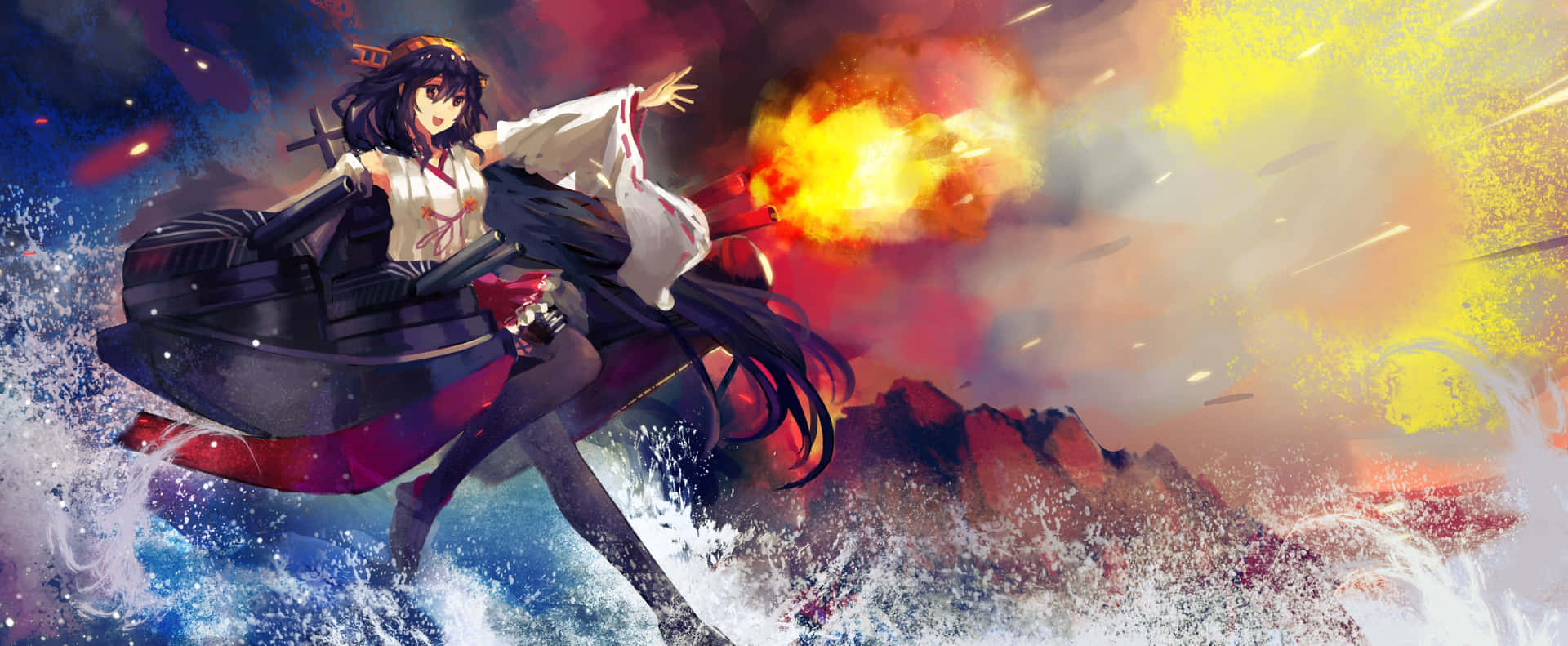 Kancolle, the Fantasy Strategy Mobile Game Wallpaper