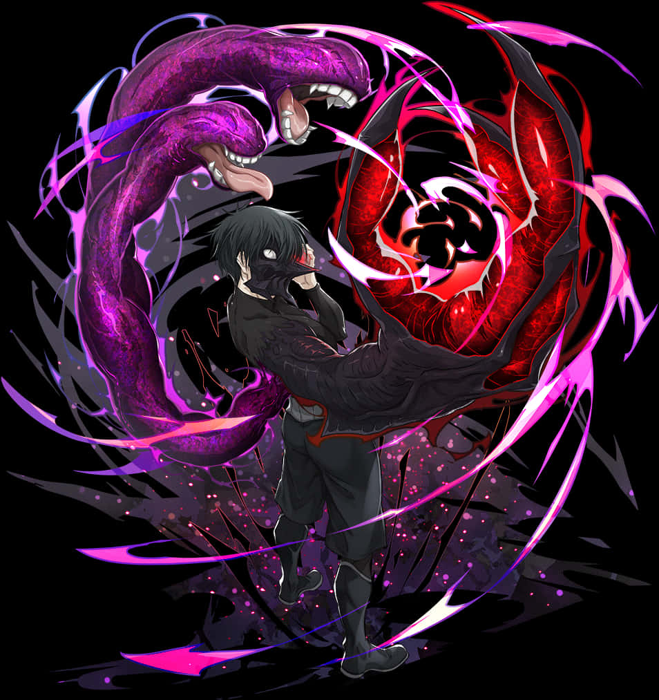 Kaneki Ken Power Unleashed PNG